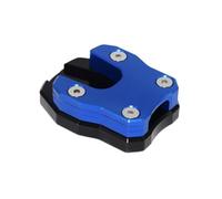 Extension de Support d'agrandissement béquille plaque latérale pour moto pour Honda(Bleu)