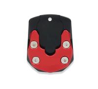 Extension De Support Latéral CNC Pour Moto, Coussinet D'agrandissement Adapté À YAMAHA FORCE 155, Adapté À FORCE155 Force 155 Béquille arrière Adaptateurs De Bequille(Red)