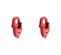 Extension de suspension de dérailleur arrière de vélo avec support de cassette 34T-52T en aluminium creux pour un minimum de poids supplémentaire et une performance fluide (rouge)