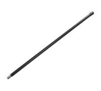 Extension de tarière - Moderne design - acier - noir - avec poteaux - 1 m 4454712sch38w
