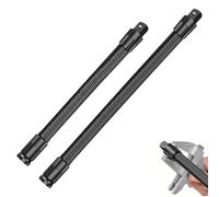 Extension de tige flexible 1/2" - Douille à cliquet - Tige de connexion électrique - Rallonge de ouille flexible pour réparation automobile (mixte)