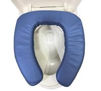 Extension de toilettes pour personnes âgées - Siège surélevé réglable, coussin de protection antidérapant, aide à la mobilité légère, aide à l'hygiène robuste pour personnes handicapées, kit de mise