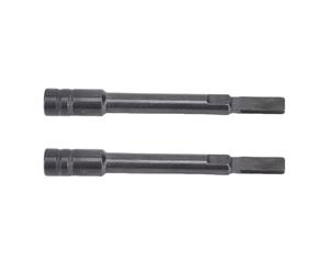 Extension de tournevis multi-outils Matériau CRV haute résistance Embout à extrémité plate de 83 mm de long à adaptateur hexagonal 1/4 pouce pour outils multiples de la série