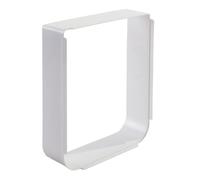 Extension de tunnel pour grande chatière à puce électronique - SUREFLAP - Blanc - 70mm + 50mm