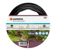 Tuyau d'irrigation à goutteurs intégrés 15 m - 4.6 mm