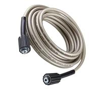 Extension de tuyau d'arrosage à double sortie haute performance - Extra long - 7 m - Pour machines à laver à pression - Adaptateur de connexion rapide inclus - Tuyau d'extension flexible en nylon