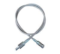 Extension De Tuyau Remplissage Tressé En Acier Inoxydable PCP Airsoft 40 Pouces Avec Déconnexion Rapide 8MM