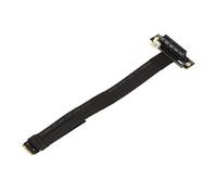 KALEA-INFORMATIQUE Extension de type riser adaptateur pour port M2 PCIe NVMe M Key vers PCIe x4 Femelle. Longueur 20cm