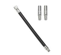Extension de Valve, Rallonge Valve Pneu 16cm en Caoutchouc, Compatible avec Gonfleur Xiaomi/Trotinette Électrique, Compatible M365, Pro, 1S, Accessoire Essentiel pour Scooter Électrique, Vélo et Moto