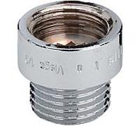 extension de Viega 3526 447168 2000 / 2 "R / Rp x 15 mm, bronze à canon, chromé