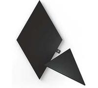 Nanoleaf Pack d'extension LED Shapes Ultra Triangles Noirs 3 panneaux RGBW Wi‑Fi Compatible Alexa