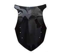 Extension Déflecteur Pare-brise Pare-brise Double Déflecteurs À Bulles Noir Pour K&awasaki NINJA 1000SX Z1000SX Z1000SX 2011 2012 2013 2014 2015 2016