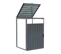 Extension d'enceinte avec support pour 1 conteneur de 120l ou 240l Alabama CoverTech anthracite