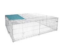 Extension d'Enclos - Kerbl - 81711 - 230 x 76 x 70 cm - Blanc - Pour Petit Animal