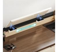 Extension d'étagère magnétique en acier carbone pour comptoir de cuisine et balcon Solution de rangement gain de place (60 x 10 cm)
