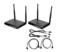 Extension D'interface Multimédia HD Émetteur et Récepteur HDMI sans Fil WiFi Récepteur Audio Vidéo Stéréo Émetteur 100 à 240V(EU Plug)