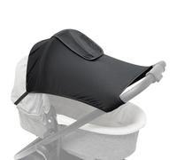 Extension d'ombrage pour poussette - Pare-soleil universel pour poussettes avec protection UV | Sièges pare-soleil en filet respirant et poussettes de jogging | Housse réglable pour temps chaud au