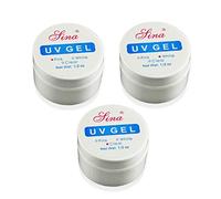 Extension d'ongle UV rapide, ensemble de manucure de renforcement des ongles en gel UV 3 couleurs, amélioration des cristaux pour professionnel ou débutant dur pour les ongles