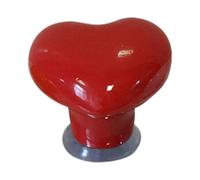 Extension du bouton de chasse d'eau des toilettes,Poussoir en forme de cœur pour réservoir sans poinçonnage | Chasse d'eau de rechange pour poignées de porte, tiroirs, réservoirs de toilettes, install