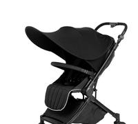 Extension du Pare-Soleil de la Poussette - Couverture Solaire pour la Poussette de Bébé | Couverture De Parasol Pliable Avec Protection UV Pour Bébé Enfant Poussette Lit De Voyage Et Siège Auto