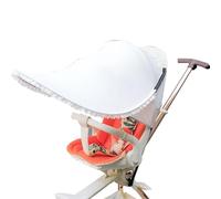 Extension du Pare-Soleil de la Poussette - Housse Pare-Soleil Canopée De Poussette - Pare-Soleil UV Réglable Et Pliable Pour Siège Auto Poussette Bébé Enfant