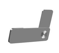Extension Du Support Latéral Du Moniteur - Clip De Montage Latéral Pour Ordinateur Portable | Support De Téléphone Portable En Aluminium Avec Conception Pliable, Clip De Montage Latéral Réglable Pour