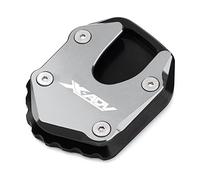 Extension du Support Latéral pour X ADV X-ADV XADV 750 2021-2022, Plaque de Support du Coussin D'extension du Support Latéral du Pied du Motocycle (Couleur Titane)