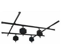 Extension du système de rails Bresser jusqu'à 3 x 6 m (2 x rails, 4 x fixation au plafond et 8 x vis)