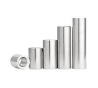 Extension en acier inoxydable 304 M2 M2.5 M3 M4 M5, écrou de couplage à Joint de colonne ronde épaisse, écrou de connexion cylindrique(M4x6x20(10pcs))