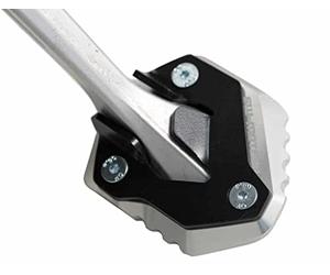 Extension for Side Stand Foot SW-MOTECH Black/Silver. Triumph Tiger 800 Models (10-17).