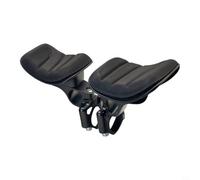 Extension Guidon Vélo Route pour vtt Piste pour tt Fixie Extension | Alliage 7575, finition CNC, pads anti-dérapants, diamètre 31.8mm, mat élégant(One set)