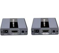 Extension HDMI PremiumCord jusqu'à 120 m sur un câble Cat5/6, sans délai
