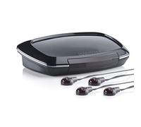 Marmitek Invisible Control Black 4 - extendeur infrarouge - extension télécommande - émetteurs LED adhésifs - 4 appareils - modèle de table - commandez 4 appareils AV situés dans une armoire ou un meu