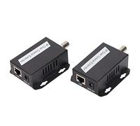 Extension IP 2 Pièces, Ensemble D'extension Ethernet pour Convertisseur de Câble Coaxial, Adaptateur Ethernet Stable de Petite Taille pour la Communication Bidirectionnelle
