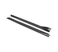 Extension Jupe Latérale Voiture Séparateur Becquet Noir Brillant/Style Fiber Carbone Plastique ABS pour KIA pour Stinger 2018-2023 Jupe Latérale(Aspect Fibre de Carbone)
