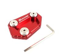 Extension Latérale De Béquille De Moto pour B&M&W S1000R S1000 RS 1000R 2014-2016(Red-4)