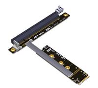 Extension M.2 PCIe, câble adaptateur de carte graphique, solution de rehausseur de dissipateur thermique, support d'extension flexible, transmission de signal stable pour les constructeurs de PC et