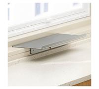 Extension magnétique de rebord de fenêtre de salle de bain en résine résistante aux impacts pour ustensiles de cuisine et bouteilles de condiments 40 x 25 cm Solution durable et peu encombrante