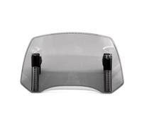 Extension Moto Pare-brise Spoiler Pour Nijia 400 Z900 Z1000 Er6f Pare-brise Moto(GRIS)