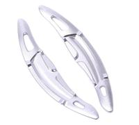 Extension palette changement vitesse Paddle De Vitesse Du Volant De Voiture Pour Porsche Pour Panamera Pour Macan Pour Cayenne 991(Argent)