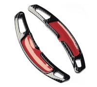 Extension palette changement vitesse Palettes Changement Vitesse Au Volant Pour Porsche Pour Macan Pour Panamera Pour Cayenne Pour Carrera 911 718 991(Motif carbone)