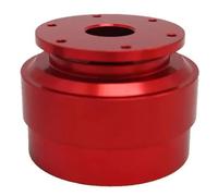 Extension palette changement vitesse Pour Moza Pour Simagic M10 A 70mm 6 Trous Simulateur Course Jeu Volant Adaptateur Moyeu Libération Rapide(ROUGE)