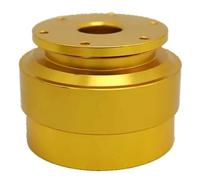 Extension palette changement vitesse Pour Moza Pour Simagic M10 A 70mm 6 Trous Simulateur Course Jeu Volant Adaptateur Moyeu Libération Rapide(OR)