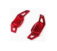 Extension Palettes Volant Compatible Avec Pour S3 RS3 8V S6 RS6 C7 S4 RS4 Pour Avant S5 RS5 SQ5 B8 S8 RS7 RSQ3 Palette Changement Vitesse Voiture Extension Palette Changement Volant De Voiture(Red)