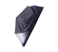 Extension parasol pour poussette UPF50+ - Couverture complète pare- | Protection UV respirante avec fermeture éclair | Housse universelle pour poussette, voyage, extérieur