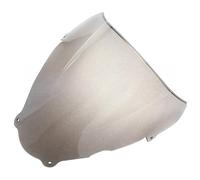Extension Pare-Brise Moto Pare-Brise Double Bulle pour Moto pour SV650 SV650S SV 650 S 1999 2000 2001 2002 fumé Noir Iridium