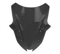 Extension Pare-Brise Moto Pour Kawasaki Pour Z1000SX Pour NINJA1000 Pour SX 2011 2012 2013 2014 2015 2016 2017-2024 Pare-brise Moto Double Bulle Carénage Deflecteur Réglable Moto(Black)