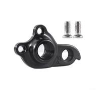 Extension Patte Dérailleur pour vtt Axe Passant Aluminium Extension | Alliage aluminium CNC, pour rigidité élevée, pour axe passant, finition noire pour durable, montage direct