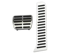 extension pédales d'accélérateur Pour VW Pour Jetta MK6 Pour MKVI 6 2012-2017 Frein Gaz Automatique Manuel Couvercle Pédale Accessoires Voiture Pédales Tampons Caoutchouc Couvre(AT)
