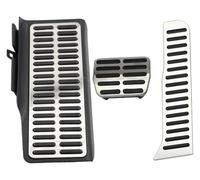 extension pédales d'accélérateur Pour VW Pour Jetta MK6 Pour MKVI 6 2012-2017 Frein Gaz Automatique Manuel Couvercle Pédale Accessoires Voiture Pédales Tampons Caoutchouc Couvre(AT with rest)